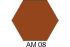 КОРИЧНЕВАЯ краска акриловая матовая  FS 30061 (ХО-МА АМ08)