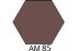ФІОЛЕТОВО-КОРИЧНЕВА фарба акрилова матова (ХО-МА АМ85)