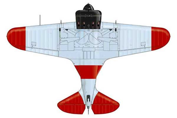 Винищувач І-16 тип 10 «Супермоска» (ARK models 48020) 1/48