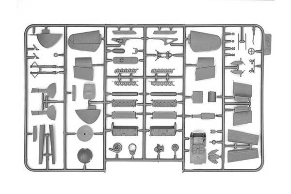 Bf 109F-4 с персоналом ВВС Германии (ICM 48804) 1/48