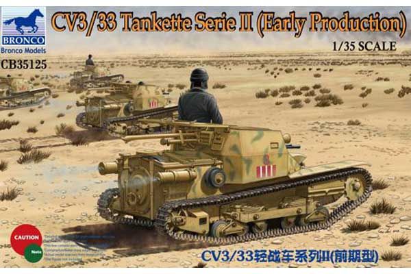 CV3/33 Tankette Serie II (Early Production) (Bronco Models 35125)