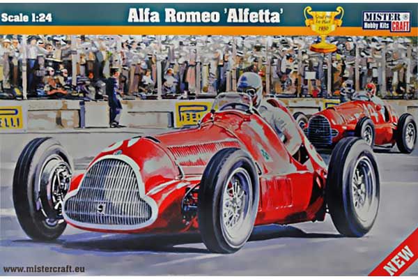 Alfa Romeo 159 "Alfetta" (MISTER CRAFT D222) 1/24 Alfa Romeo 159 "Alfetta" (MISTER CRAFT D222) 1/24