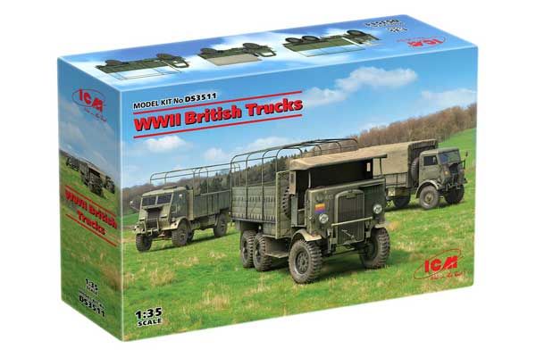 Британські вантажівки часів Другої світової війни (ICM DS3511) 1/35