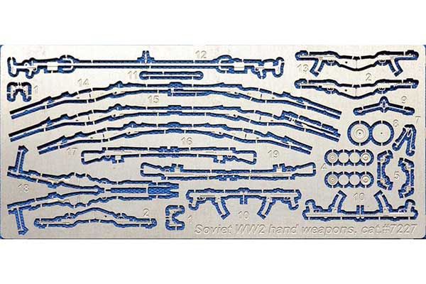Фототравление - Советское стрелковое оружие 2-ой Мировой (ACE 7227) 1/72