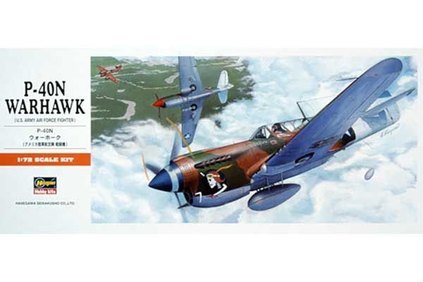 P-40N WARHAWK (Hasegawa 00139 A9) 1/72 P-40N WARHAWK (Hasegawa 00139 A9) 1/72