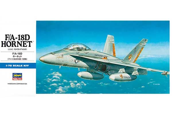 F/A-18D Hornet (Hasegawa 00439 D9) 1/72