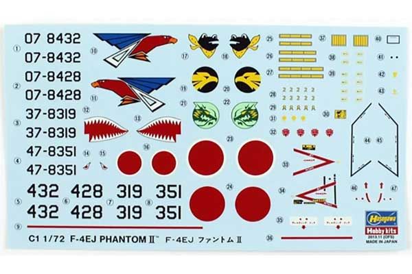 F-4EJ Phantom II (Hasegawa 01331 C1) 1/72