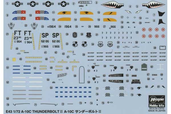 A-10C Thunderbolt II (HASEGAWA 01573 E43) 1/72