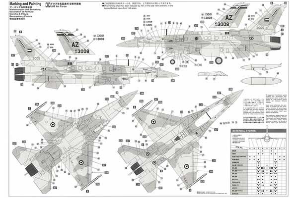 F-16F Block 60 Fighting Falcon (HASEGAWA 07244 PT44) 1/48