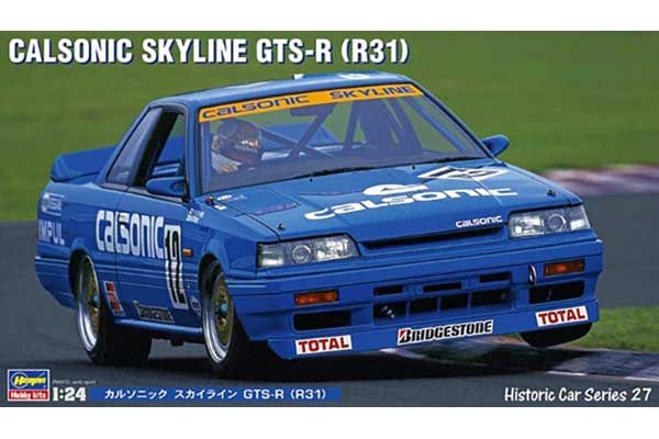 Calsonic Skyline GTS-R (R31) (Hasegawa 21127 HC27) 1/24