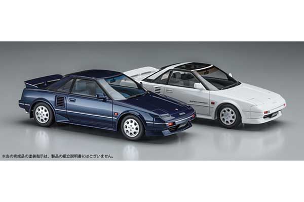Toyota MR2 (AW11) Late Version G-Limited Super Charger (T Bar Roof) (1988) (Hasegawa 21145) 1/24