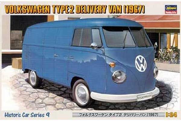 Volkswagen Type 2 Delivery Van 1967 (Hasegawa 21209 HC-9) 1/24