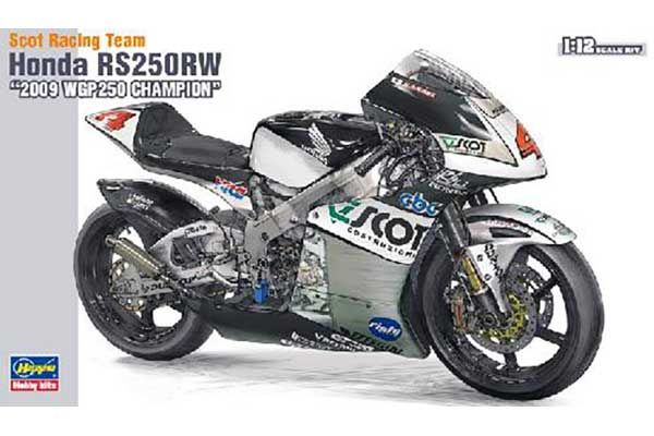 Scott Racing Team Honda RS250RW 2009 WGP250 (Hasegawa 21501 BK1) 1/12