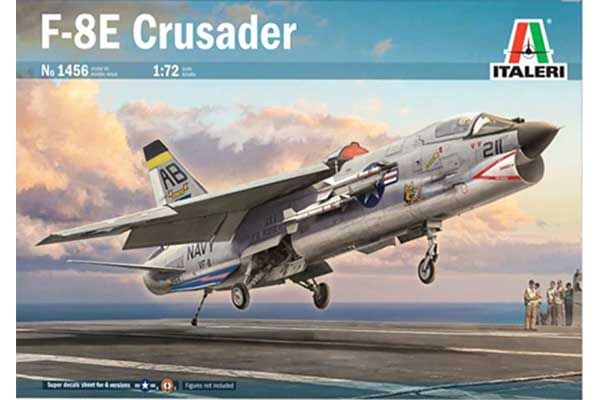 F-8E Crusader (ITALERI 1456) 1/72