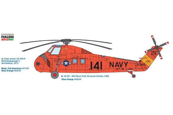 H-34G.lll/UH-34J (ITALERI 2712) 1/48