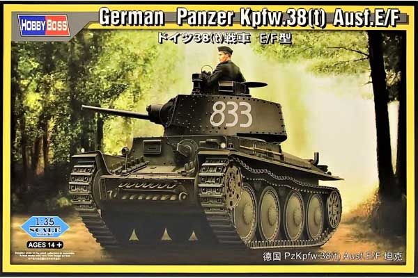 Panzer Kpfw.38(t) Ausf.E/F (Hobby Boss 80136) 1/35 Panzer Kpfw.38(t) Ausf.E/F (Hobby Boss 80136) 1/35