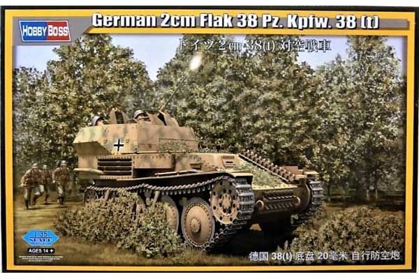 Німецька 2cm Flak 38 Pz.Kpfw .38 (t) (Hobby Boss 80140) 1/35