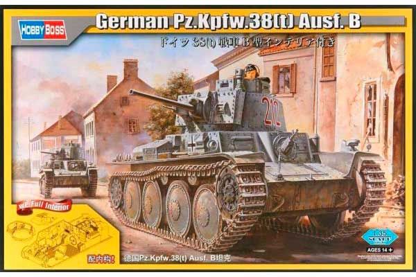 Panzer Kpfw.38(t) Ausf.B (Hobby Boss 80141) 1/35 Panzer Kpfw.38(t) Ausf.B (Hobby Boss 80141) 1/35