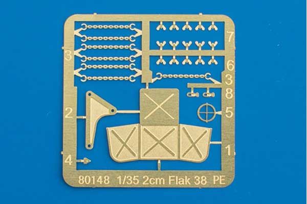 2cm Flak38 Late Version/Sd. Ah 51 (Hobby Boss 80148) 1/35