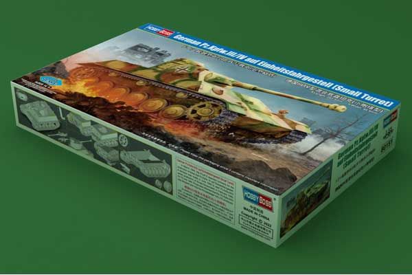 German Pz.Kpfw.III/IV auf Einheitsfahrgestell (Small Turret) (Hobby Boss 80151) 1/35
