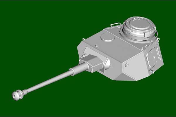 German Pz.Kpfw.III/IV auf Einheitsfahrgestell (Small Turret) (Hobby Boss 80151) 1/35