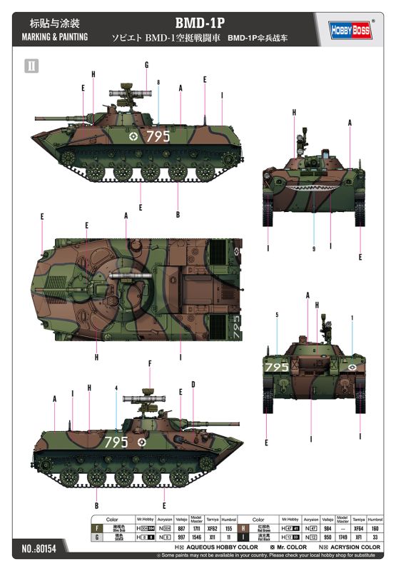 БМД-1П (Hobby boss 80154) 1/35