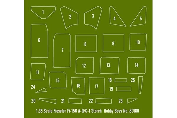 Fieseler Fi-156 A-0/C-1 Storch (Hobby Boss 80180) 1/35