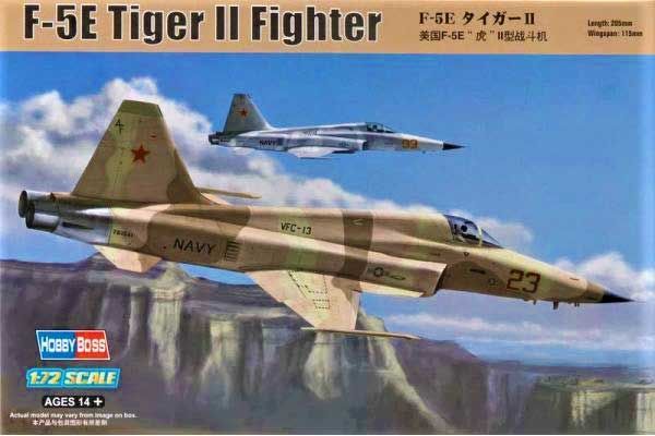 F-5E Tiger II Fighter (Hobby Boss 80207) 1/72