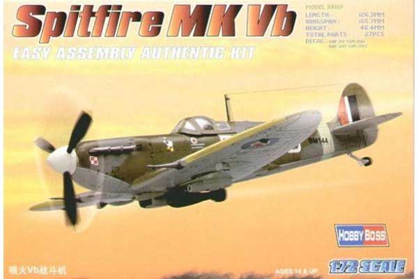 Spitfire MK.Vb (Hobby Boss 80212) 1/72 Spitfire MK.Vb (Hobby Boss 80212) 1/72