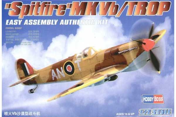 “Spitfire” MK.Vb TROP (Hobby Boss 80213) 1/72 “Spitfire” MK.Vb TROP (Hobby Boss 80213) 1/72