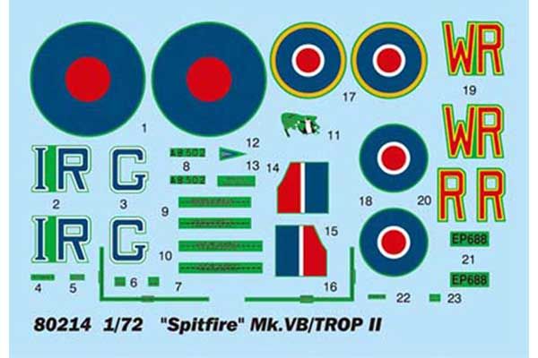 “Spitfire” MK.Vb TROP (Hobby Boss 80214) 1/72