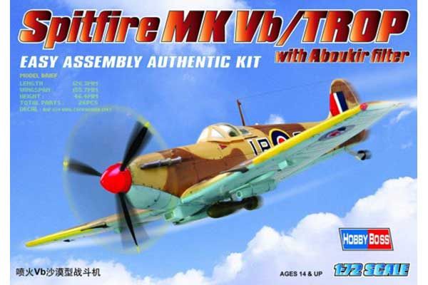 “Spitfire” MK.Vb TROP (Hobby Boss 80214) 1/72 “Spitfire” MK.Vb TROP (Hobby Boss 80214) 1/72