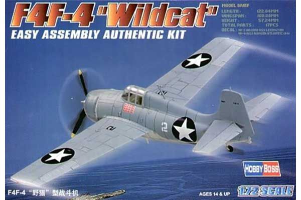 F4F-4 “Wildcat” (Hobby Boss 80220) 1/72