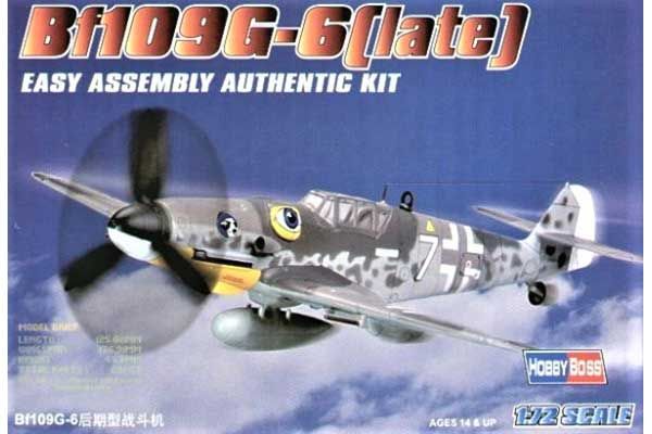 Bf109 G-6 (пізній) (Hobby Boss 80226) 1/72