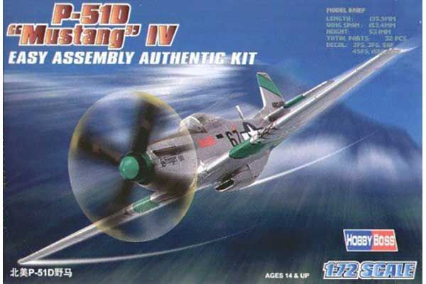 P-51D “mustang IV” (Hobby Boss 80230) 1/72