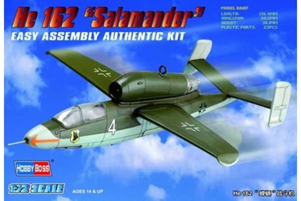 He162 “Salamander” (Hobby Boss 80239) 1/72