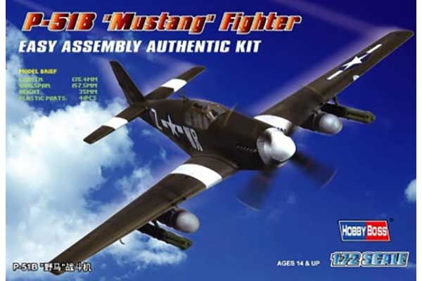 P-51B Mustang (Hobby Boss 80242) 1/72 P-51B Mustang (Hobby Boss 80242) 1/72