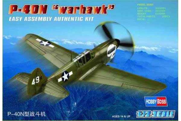 P-40N warhawk (Hobby Boss 80252) 1/72 P-40N warhawk (Hobby Boss 80252) 1/72