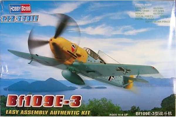 Bf109E-3 (Hobby Boss 80253) 1/72