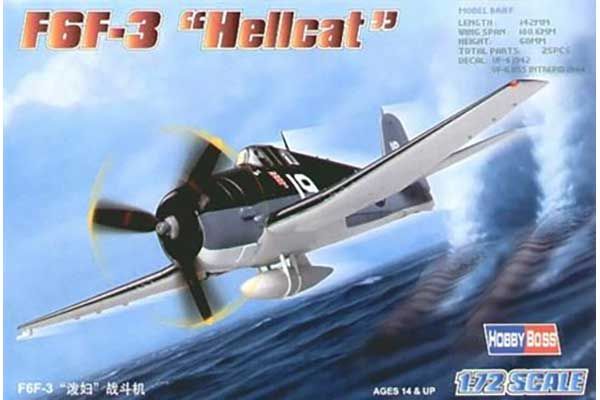 F6F-3 Hellcat (Hobby Boss 80256) 1/72