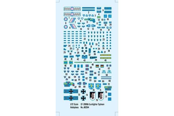 EF-2000A Eurofighter Typhoon (Hobby Boss 80264) 1/72