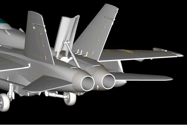 F/A-18D HORNET (Hobby Boss 80269) 1/72