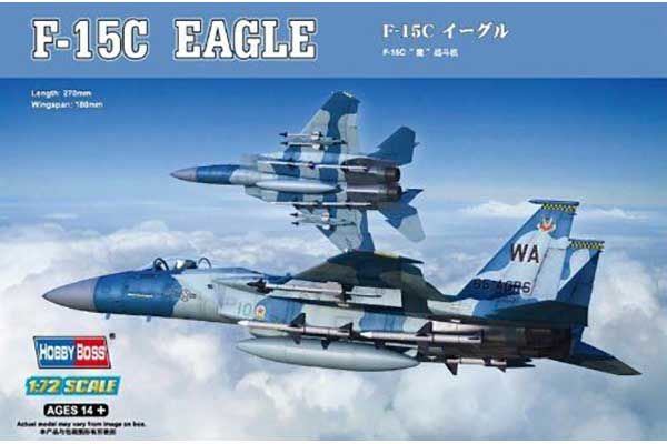 F-15C Eagle Fighter (Hobby Boss 80270) 1/72