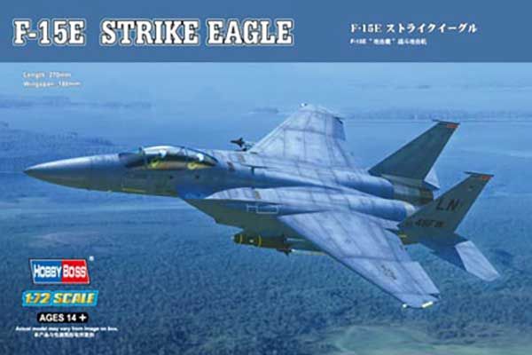 F-15E Strike Eagle Strike fighter (Hobby Boss 80271) 1/72