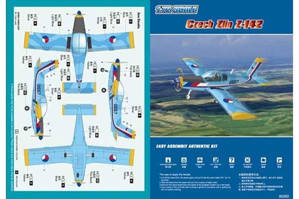 Zlin Z-142 (Hobby Boss 80282) 1/72