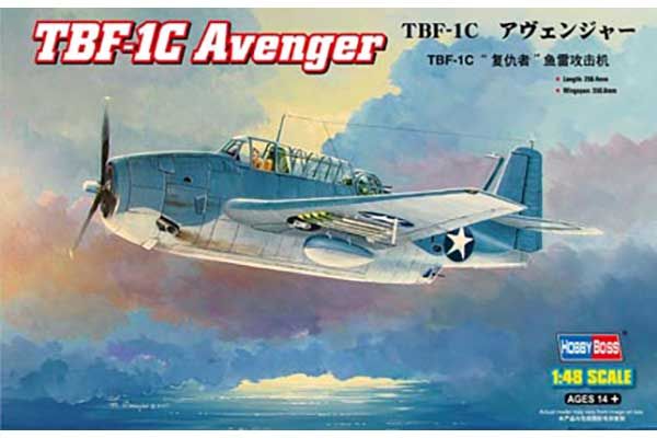 TBF-1C Avenger (Hobby Boss 80314) 1/48 TBF-1C Avenger (Hobby Boss 80314) 1/48