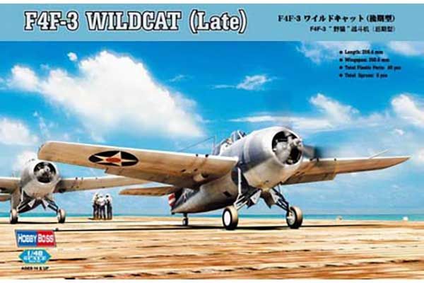 F4F-3 Wildcat Поздняя Версия (Hobby Boss 80327) 1/48