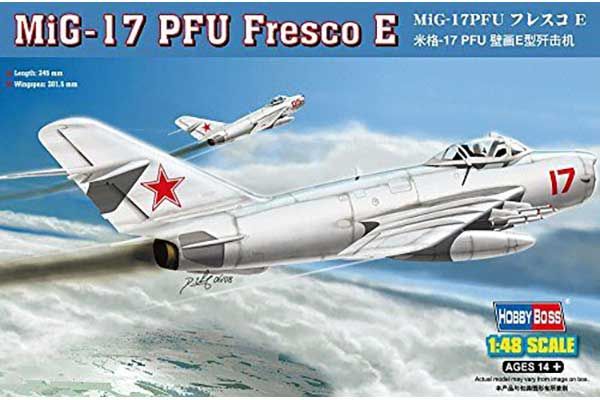 МиГ-17 ПФУ Fresco E (Hobby Boss 80337) 1/48