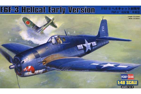 F6F-3 Hellcat Ранняя версия (Hobby Boss 80338) 1/48