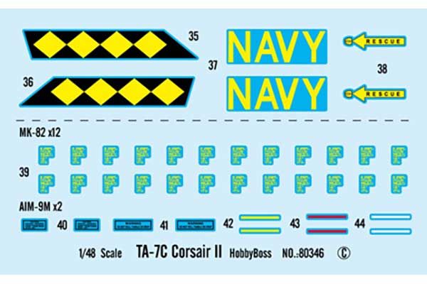 TA-7C Corsair II (Hobby Boss 80346) 1/48